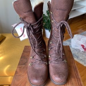 MERRELL BRUNETTE SLECT DRY ICE BOOTS SIZE W  6,5
